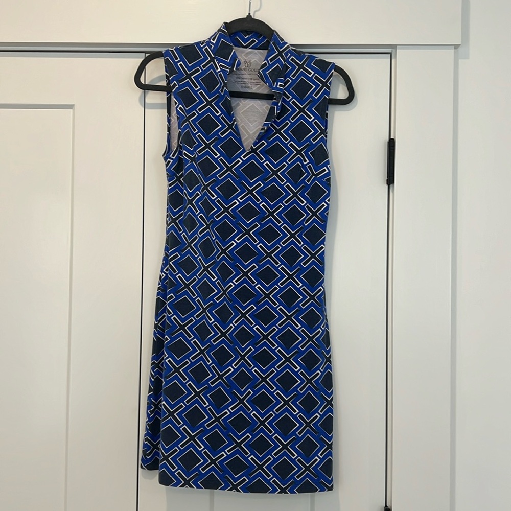 MAHI Gold Sleeveless Tunic Dress!